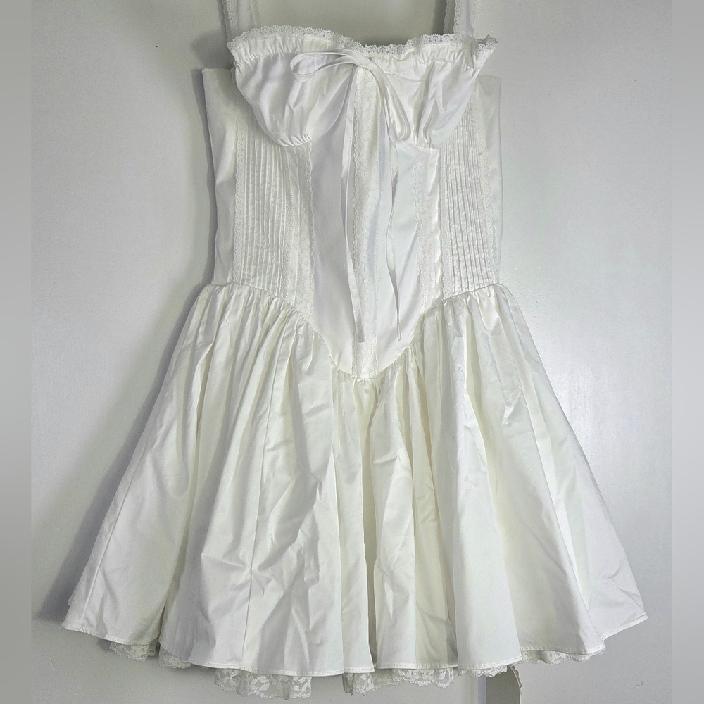 NEW MISS ROSIER CAMILLE CORSET COQUETTE MINI DRESS. - Picture 6 of 10